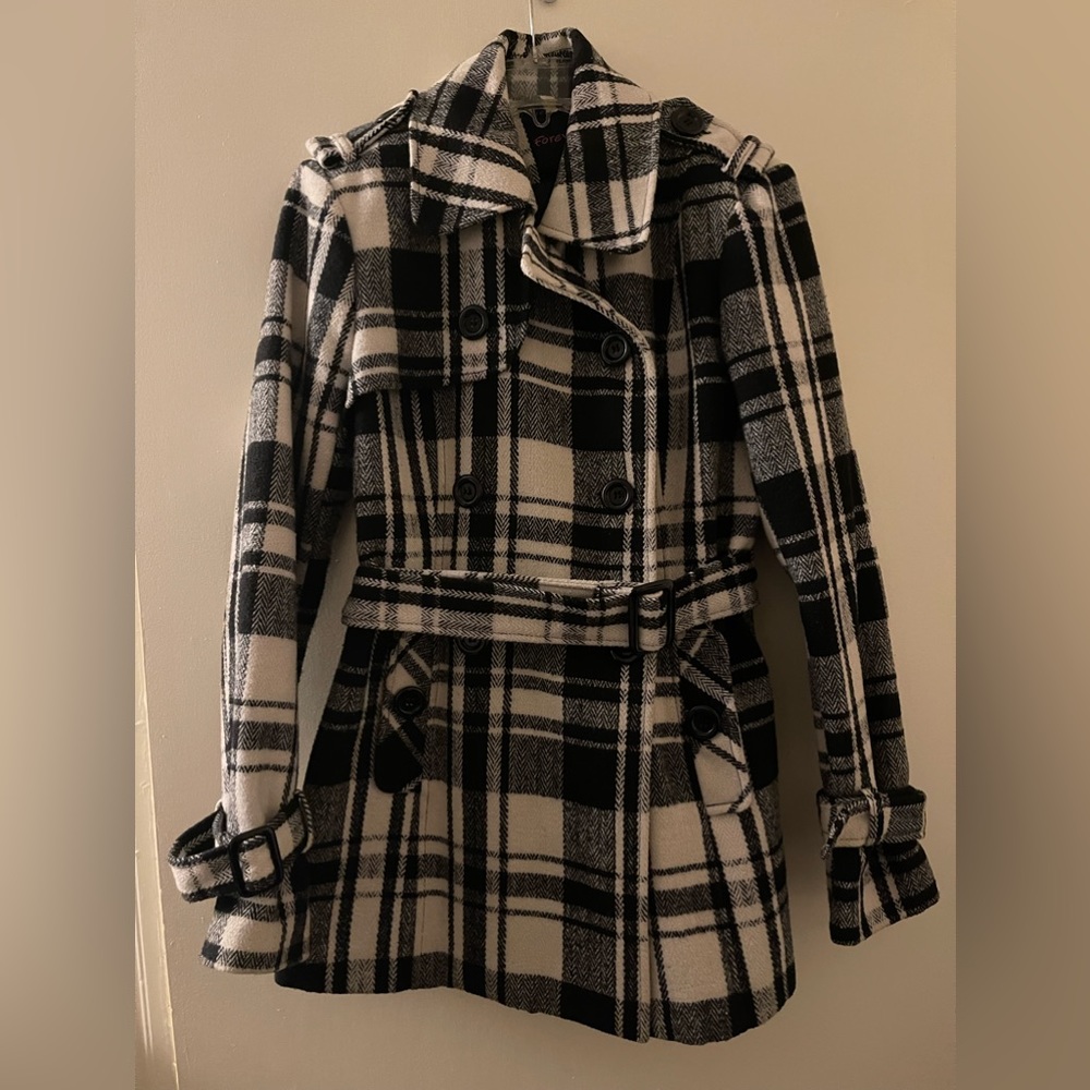 Forever 21 Peacoat - Size Medium